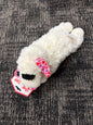 Lamb Chop hearts dog toy size large 10.5”
