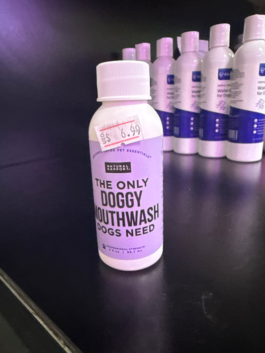 Natural Rapport The Only Doggy Mouthwash Dogs Need 3oz