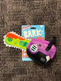 Bark Texas Chainspaw dog toy size s-m