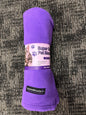 Super Cozy Pet Blanket 36”x59” purple fleece