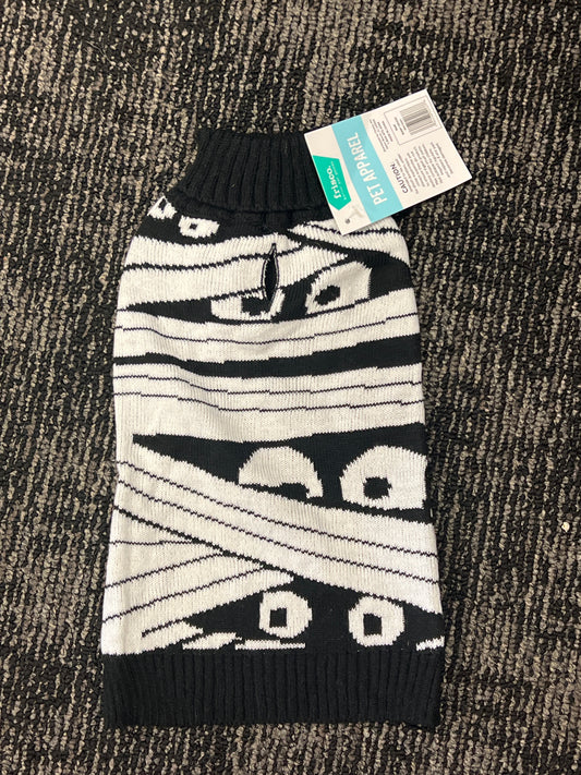 Pet Costume mummy sweater size small