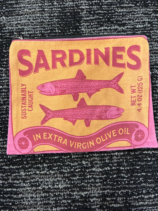 Sardines bags/pencil pouches