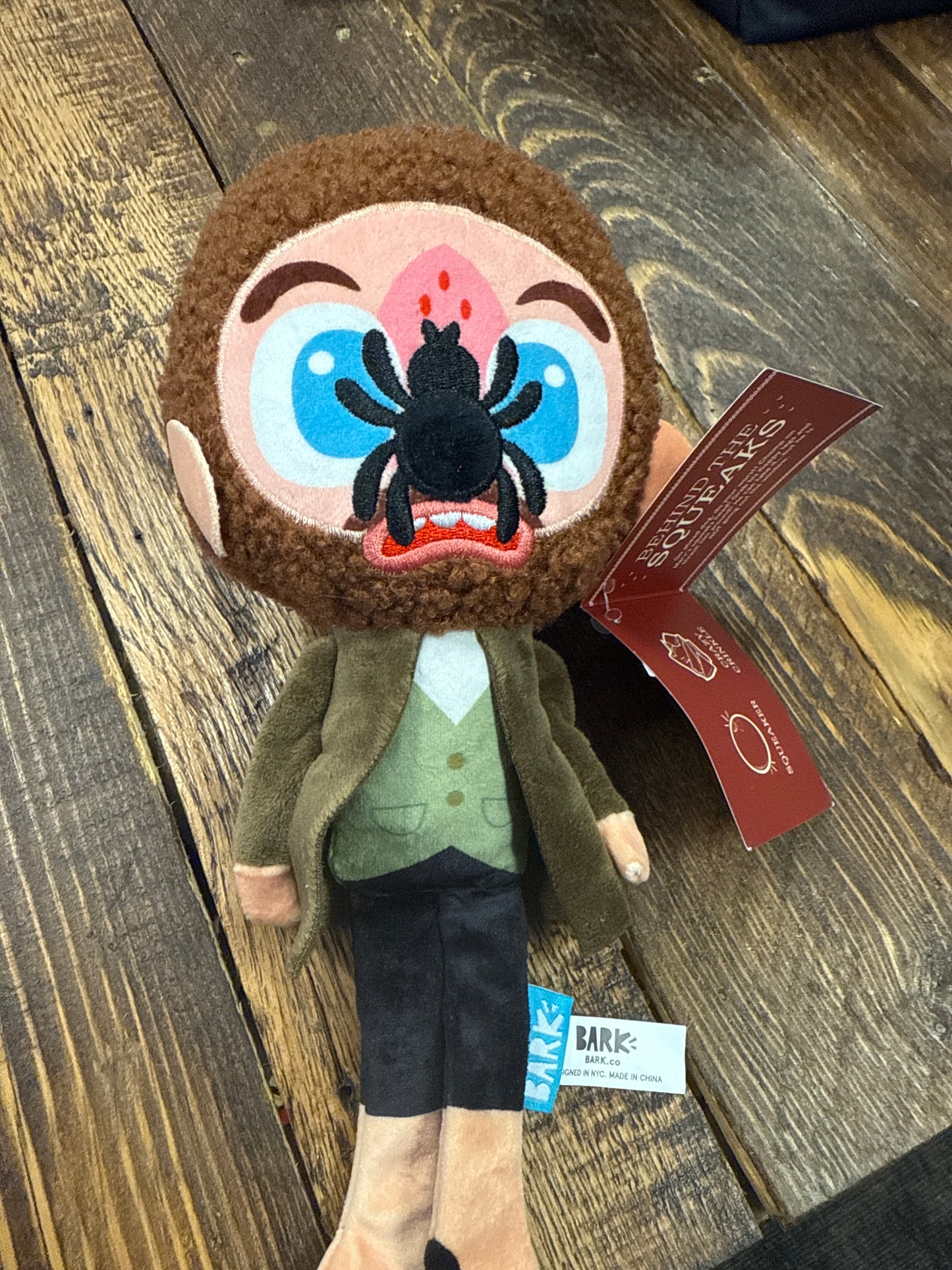 Bark Home Alone Marv Dog Toy M-L