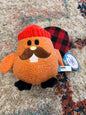 Bark Another Dam Hipster beaver dog toy size M-L