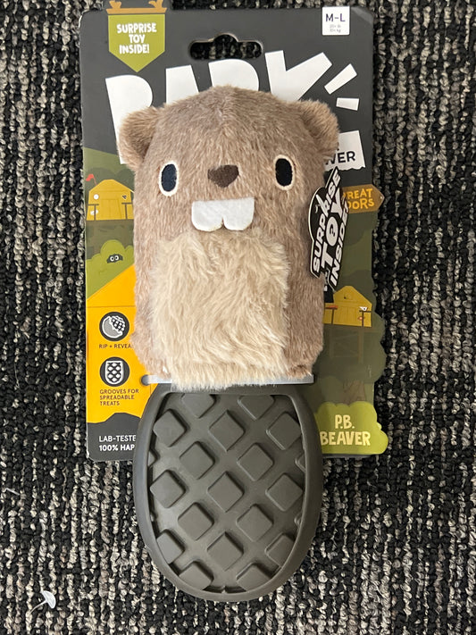 Bark P.B. Beaver M/L super chewer dog toy