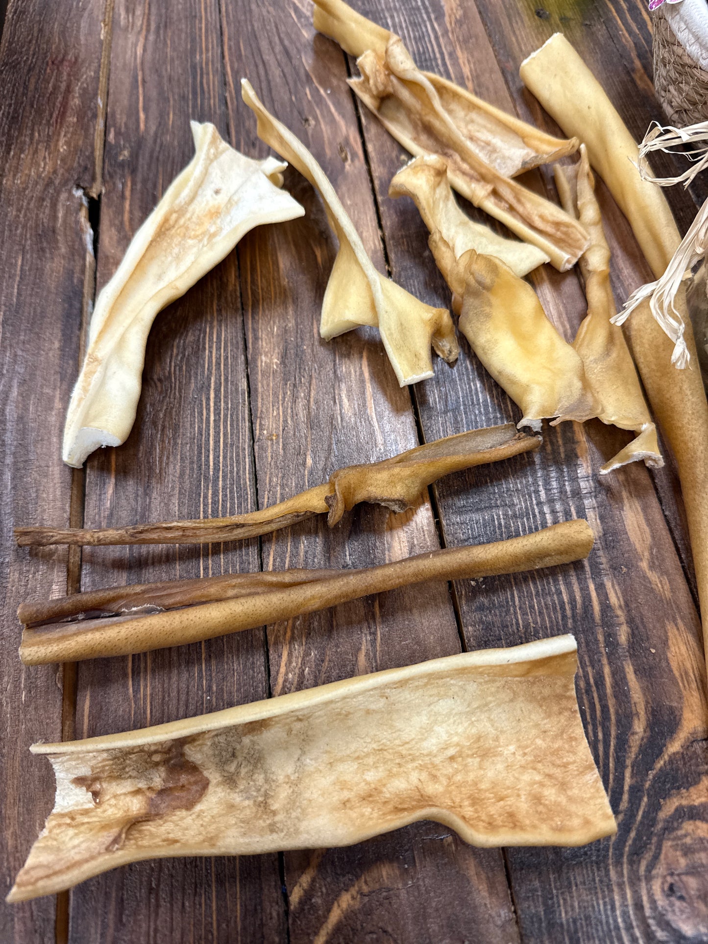 Beef Cheek Natural Dog Treat 7"