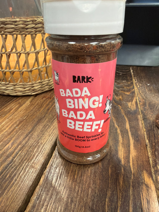 Bark Shaker Food Topper flavor booster Bada Bing Bada Beef 4.6oz