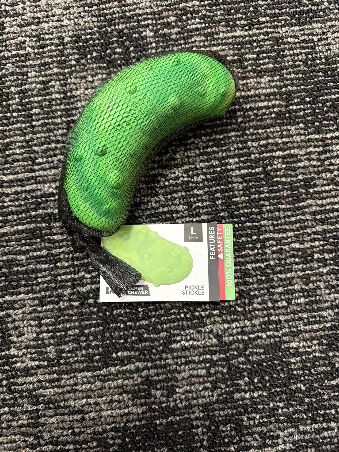 Bark Super Chewer Pickle Stickle size large