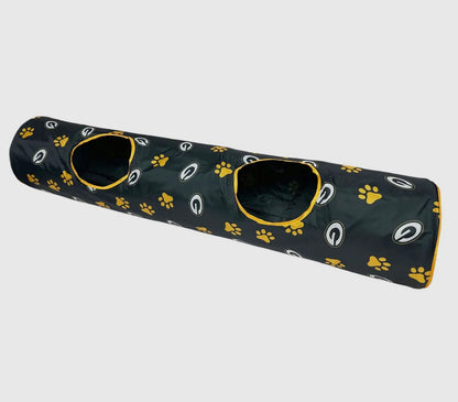 Green Bay Packers collapsible tunnel cat toy