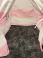 Pink & White Mini Teepee Tent Children's