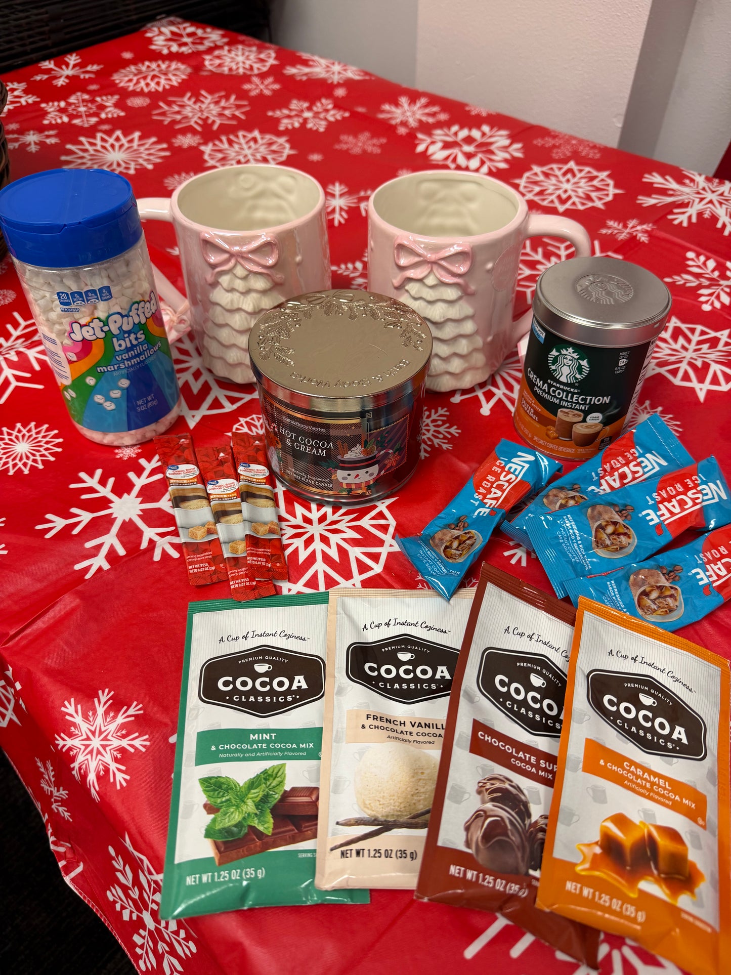 Holiday Party Auction Fundraiser “Hot Chocolate” basket