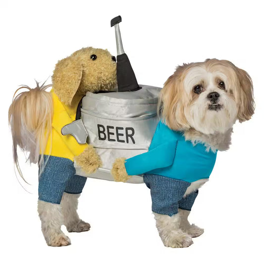 Beer Keg Dog Costume - Large
