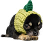 Dinosaur Costume - Warm Knit Dog Snood Wrap for Pets, Neck Ear Cover Protection, Halloween Winter (Small)